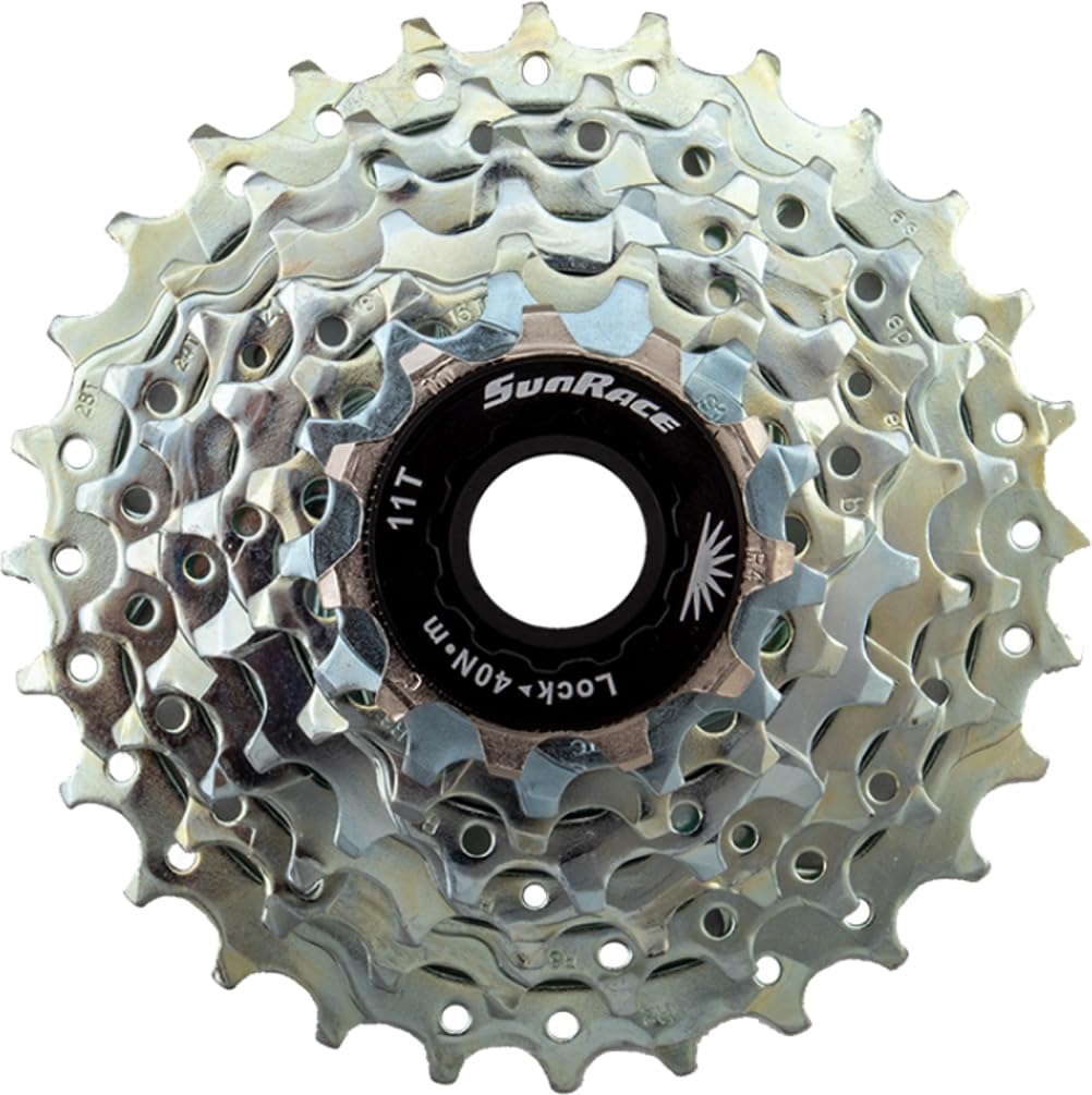 Amazon.com : Sunrace Cassette 7SP 11-28 SIL CSM40 [7AS] : Sports